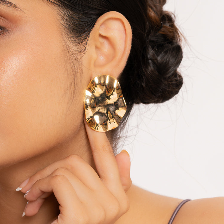 Gold Shield Studs
