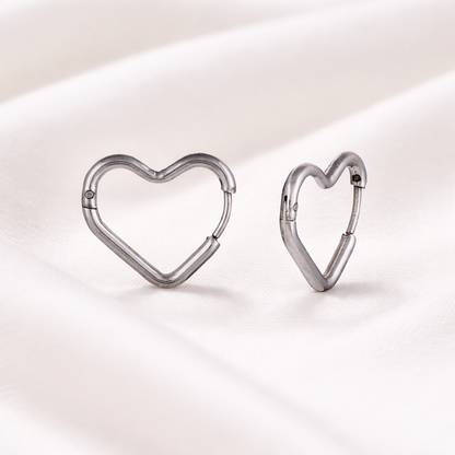 Heart Rod Classy Earrings