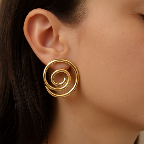The Golden Vortex Studs