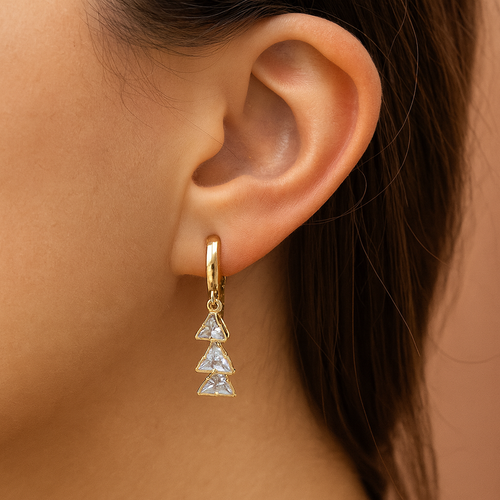 Triad Crystal Danglers