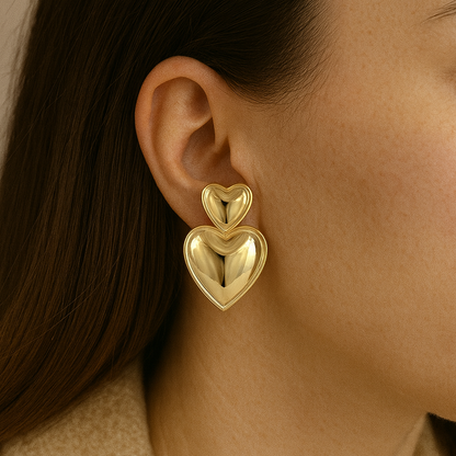 Dual heart drops
