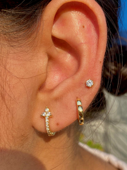 Juliet Studs Golden (Set of 3)