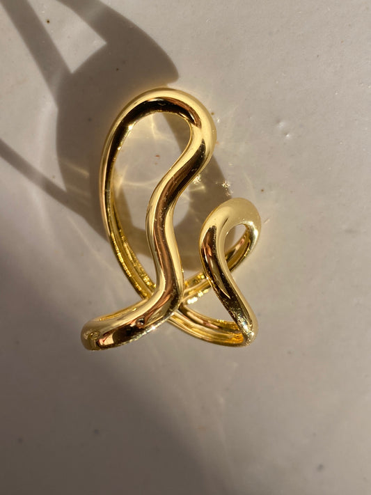 Doodle eira adjustable ring