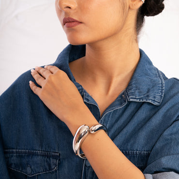 Althea Silver Cuffs