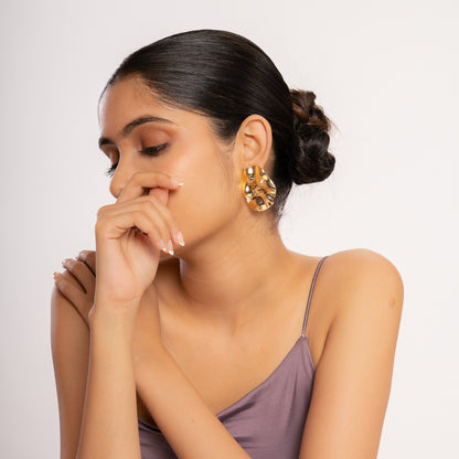 Gold Shield Studs