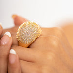 Disco Ball Intricate Diamond Ring