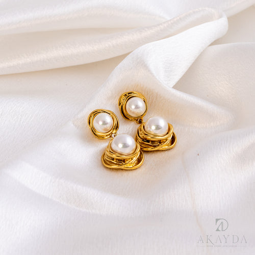 Ocean Pearl Earrings