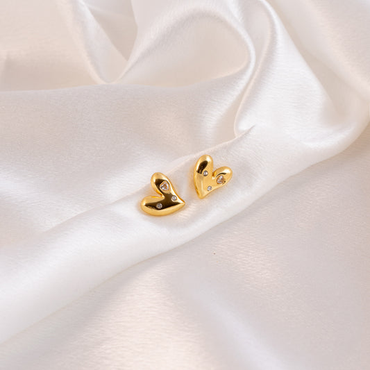 Little Heart Studs