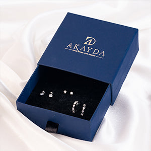 Celestial Bodies studs (Set of 3)