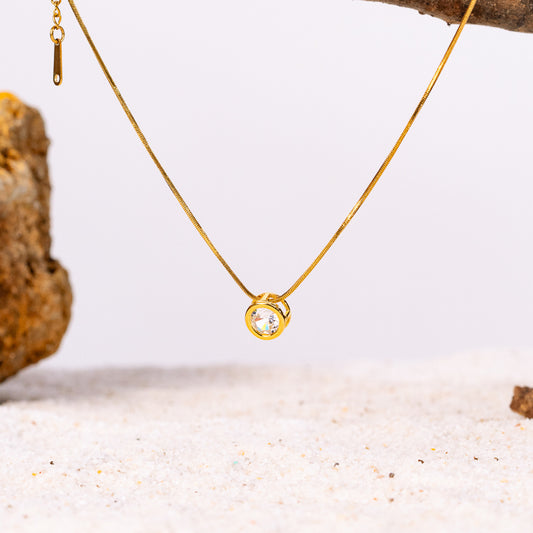 Dainty Diamond Everyday Necklace