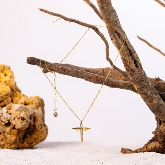 Divine Diamond Studded Necklace