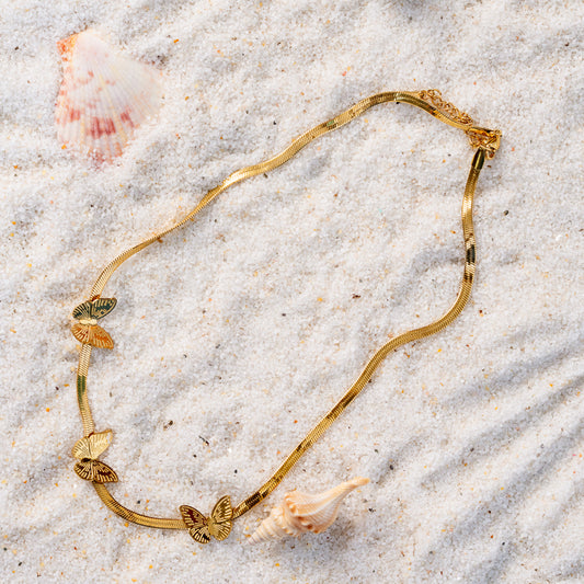 Titli Rani Snake chain necklace