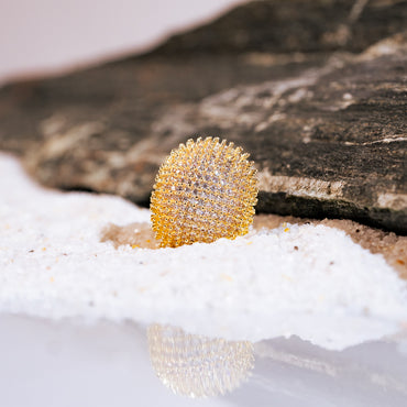 Disco Ball Intricate Diamond Ring