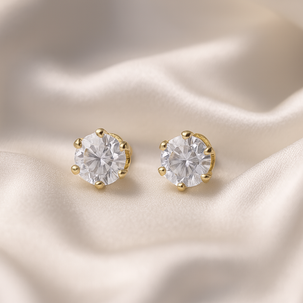 Juliet Studs Golden (Set of 3)