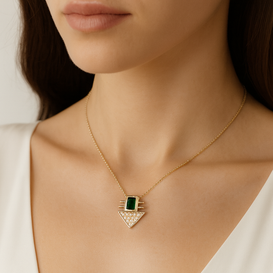 The Art Deco Gemstone Necklace